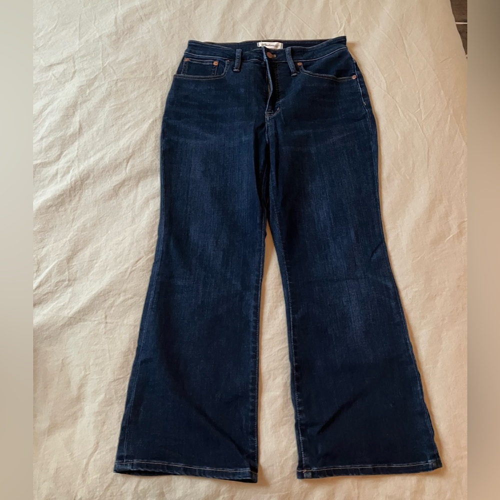 Madewell Kick Out Flare Jeans (curvy fit, petite length)